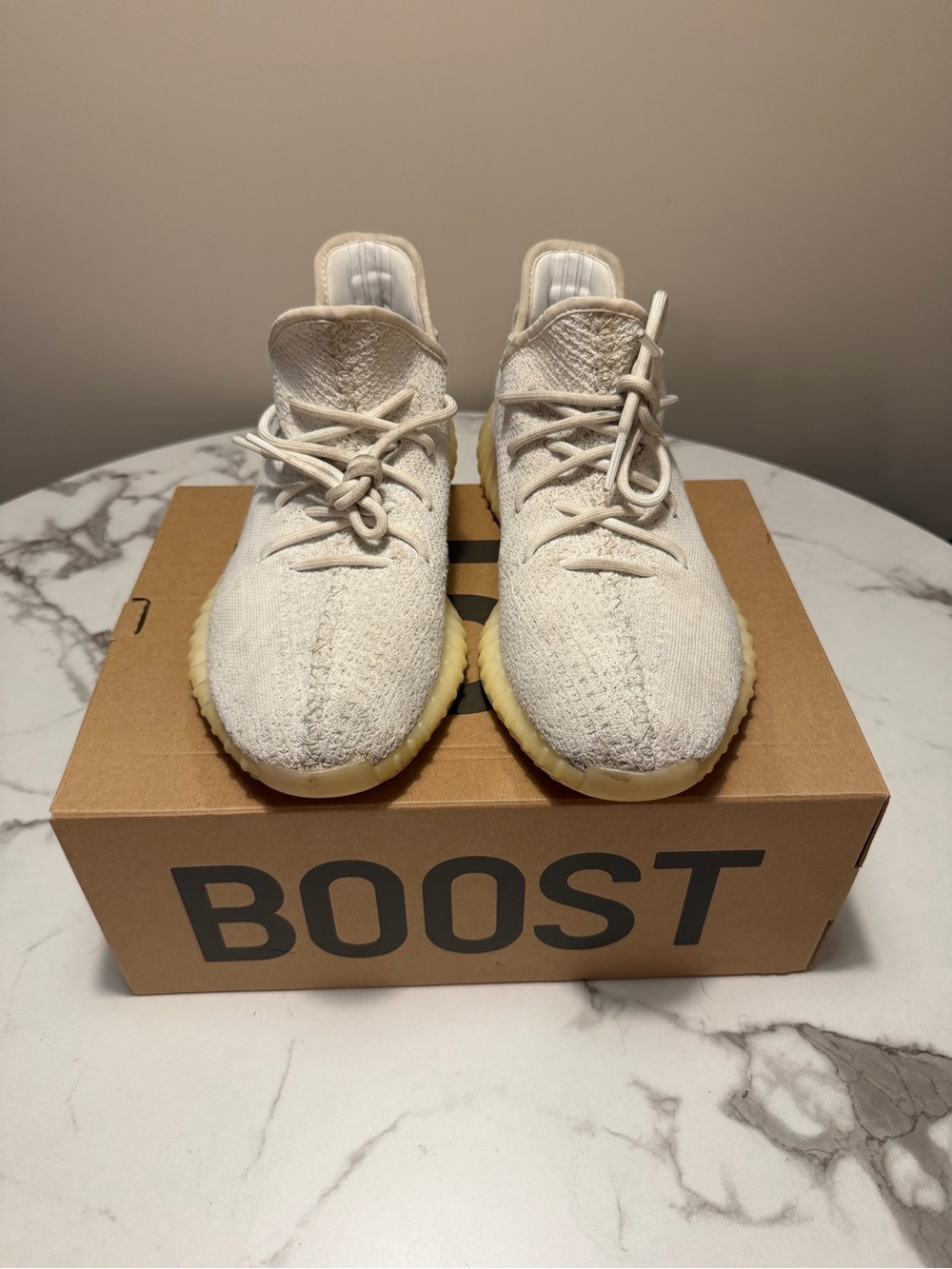 Size 11 - adidas Yeezy Boost 350 V2 Cream White / Triple White